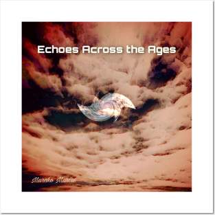 Echoes across the Ages Album Cover Art Minimalist Square Designs Marako + Marcus The Anjo Project Band Posters and Art
